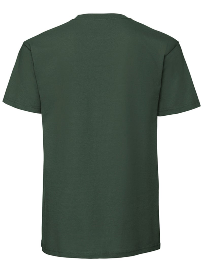 Fruit of the Loom - Camiseta Iconic 195 para Adultos Unisex Verde botella - Kiabi