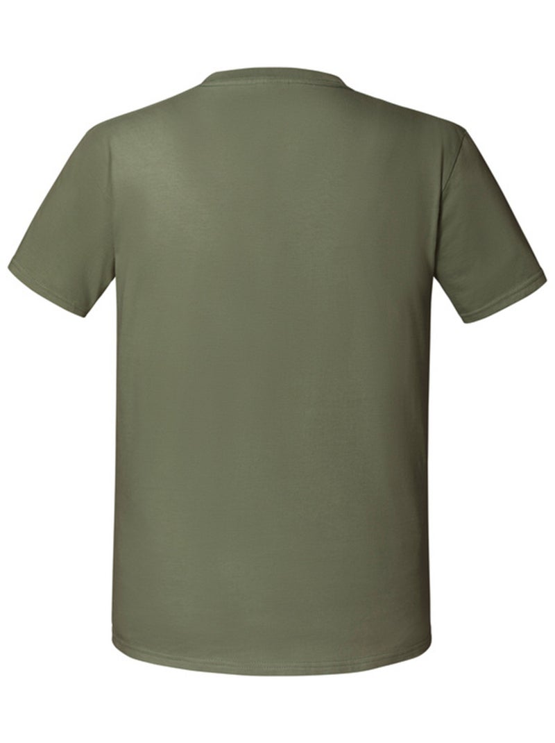 Fruit of the Loom - Camiseta Iconic 195 para Adultos Unisex Verde oliva - Kiabi
