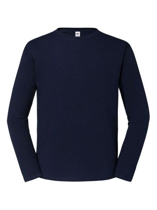 Fruit of the Loom - Camiseta Iconic 195 Premium de Algodón Ringspun de Manga Larga para Hombre - Kiabi