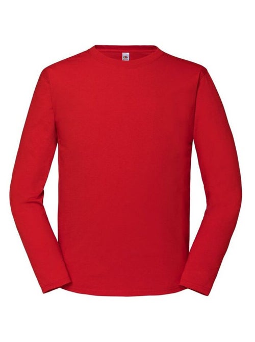 Fruit of the Loom - Camiseta Iconic 195 Premium de Algodón Ringspun de Manga Larga para Hombre - Kiabi