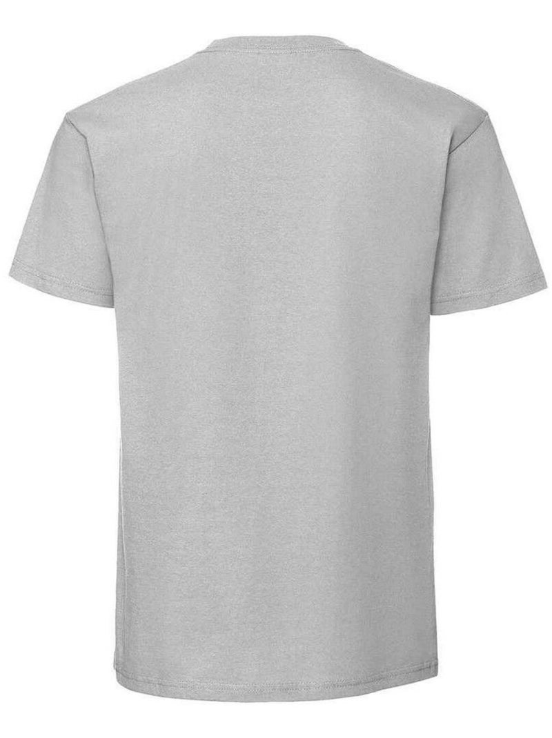 Fruit of the Loom - Camiseta Iconic 195 Premium de Algodón Ringspun para Hombre Gris claro - Kiabi