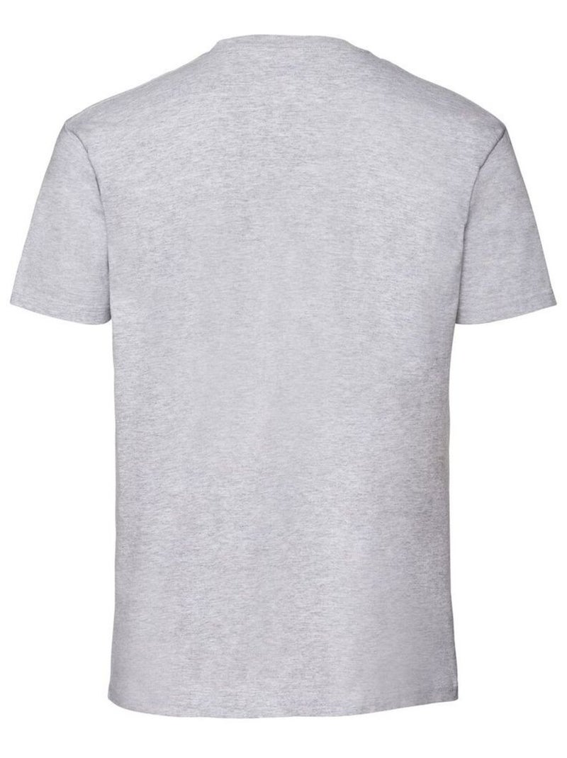 Fruit of the Loom - Camiseta Iconic 195 Premium de Algodón Ringspun para Hombre Gris jaspeado - Kiabi