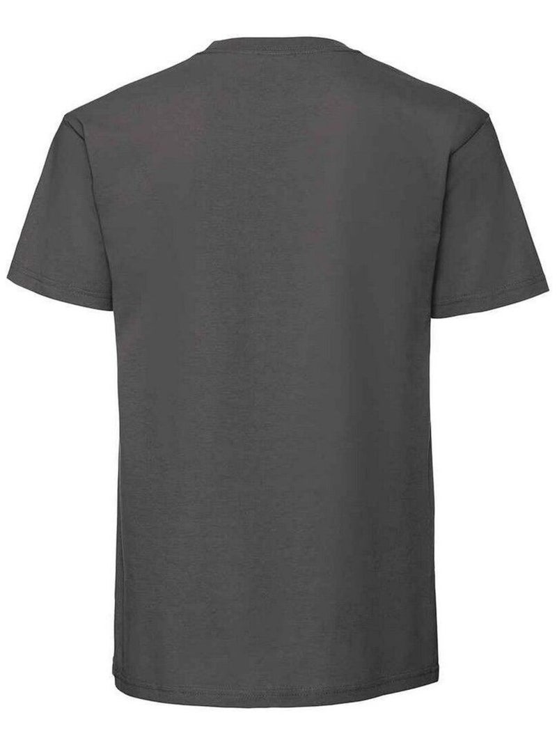 Fruit of the Loom - Camiseta Iconic 195 Premium de Algodón Ringspun para Hombre Gris oscuro - Kiabi