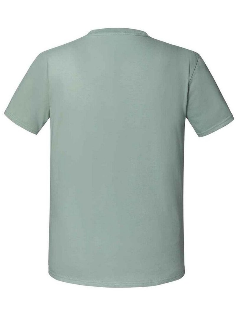 Fruit of the Loom - Camiseta Iconic 195 Premium de Algodón Ringspun para Hombre Gris verde - Kiabi