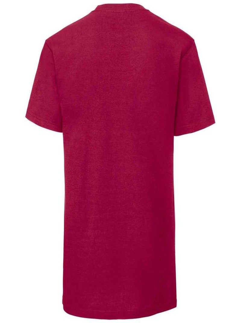 Fruit of the Loom - Camiseta Iconic 195 Premium de Algodón Ringspun para Hombre Rojo burdeos - Kiabi