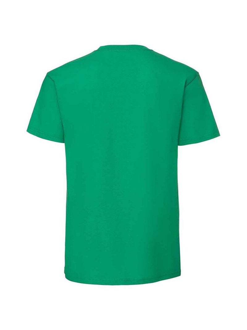 Fruit of the Loom - Camiseta Iconic 195 Premium de Algodón Ringspun para Hombre Verde esmeralda - Kiabi