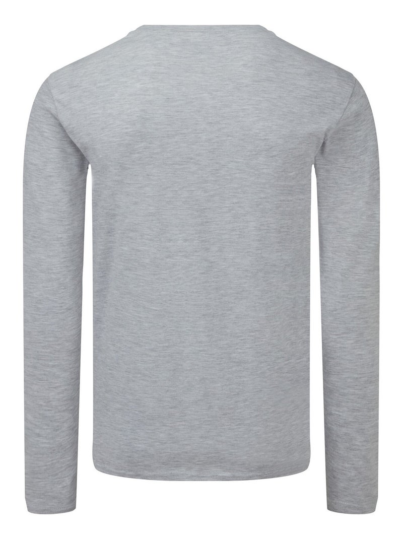 Fruit of the Loom - Camiseta Iconic de Jaspeado para Adultos Unisex Gris jaspeado - Kiabi