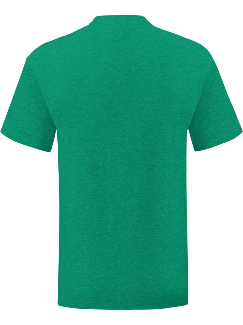 Fruit of the Loom - Camiseta Iconic de Jaspeado para Adultos Unisex Gris verde - Kiabi