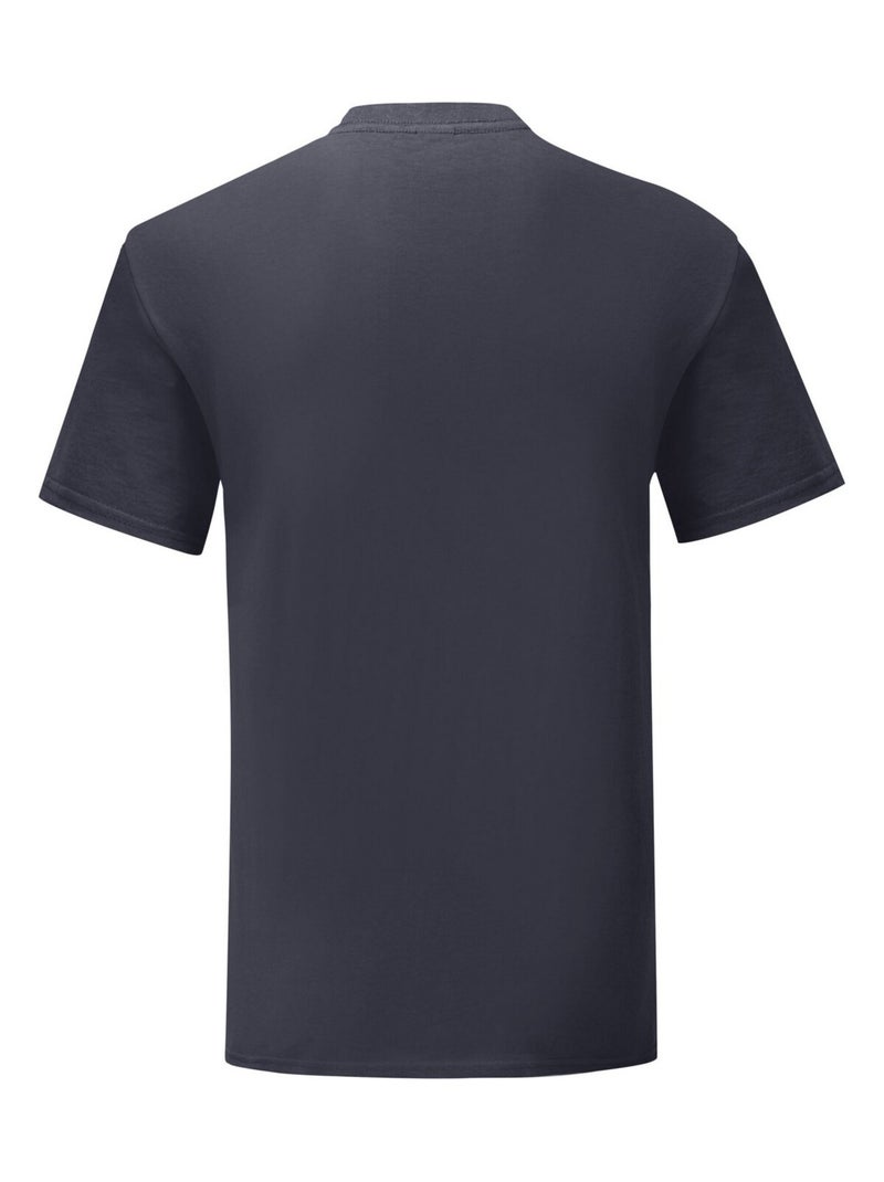 Fruit of the Loom - Camiseta Iconic para Adultos Unisex Azul noche - Kiabi