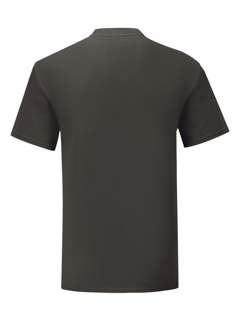 Fruit of the Loom - Camiseta Iconic para Adultos Unisex Gris oscuro - Kiabi