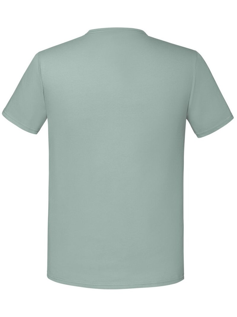 Fruit of the Loom - Camiseta Iconic para Adultos Unisex Gris verde - Kiabi