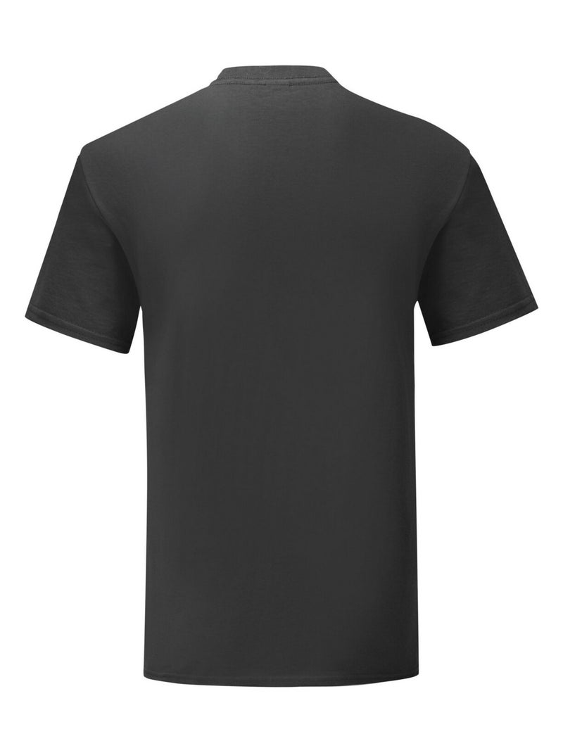 Fruit of the Loom - Camiseta Iconic para Adultos Unisex Negro - Kiabi
