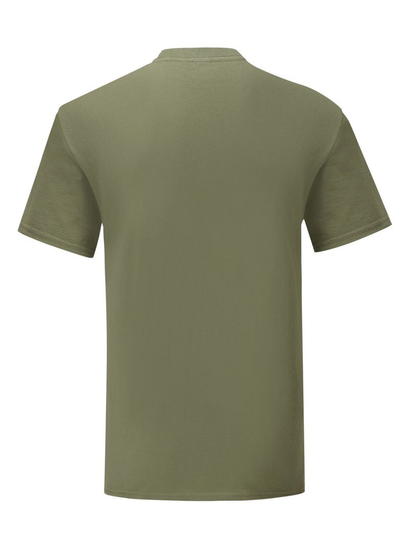 Fruit of the Loom - Camiseta Iconic para Adultos Unisex Verde oliva - Kiabi