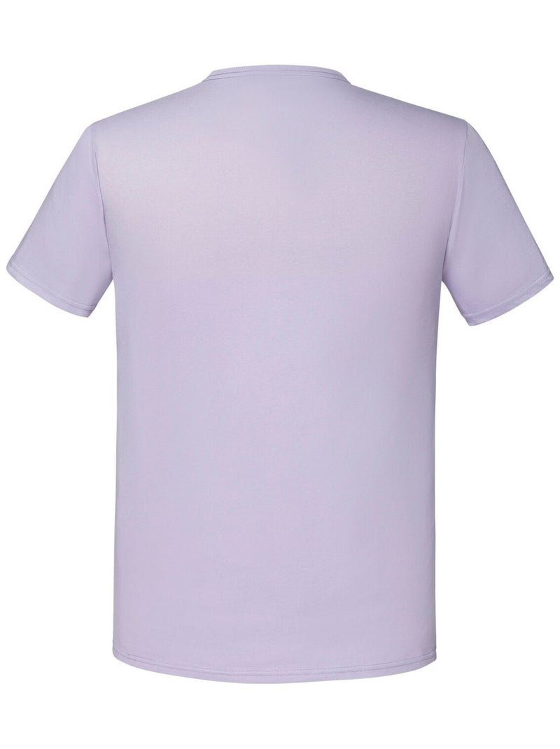 Fruit of the Loom - Camiseta Iconic para Adultos Unisex Violeta claro - Kiabi