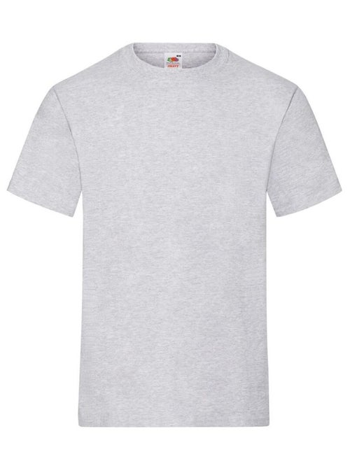 Fruit of the Loom - Camiseta Jaspeado de Algodón Pesado para Hombre - Kiabi