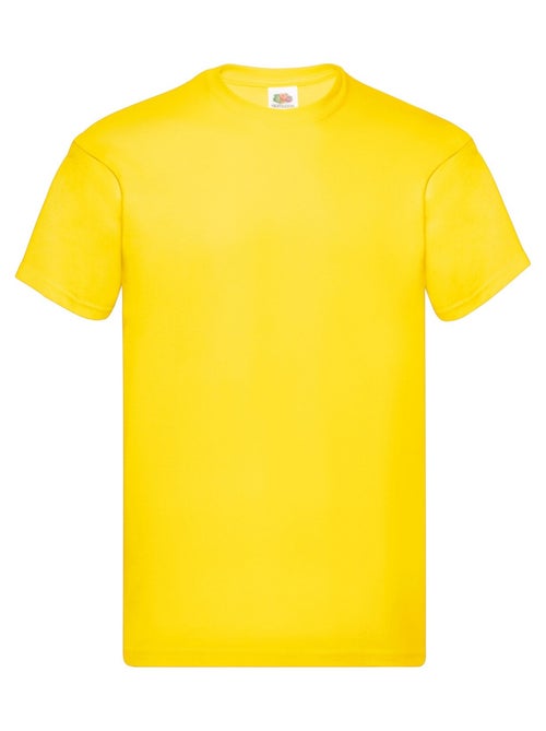 Fruit of the Loom - Camiseta Original de Algodón para Adultos Unisex - Kiabi Fruit of the Loom - Camiseta Original de Algodón para Adultos Unisex - Kiabi