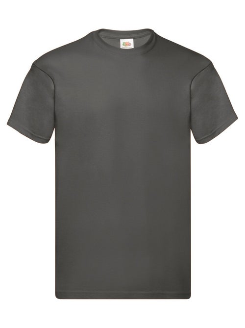 Fruit of the Loom - Camiseta Original de Algodón para Adultos Unisex - Kiabi Fruit of the Loom - Camiseta Original de Algodón para Adultos Unisex - Kiabi