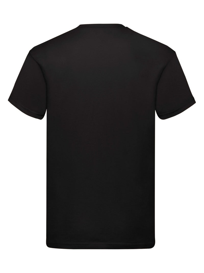 Fruit of the Loom - Camiseta Original de Algodón para Adultos Unisex Negro - Kiabi