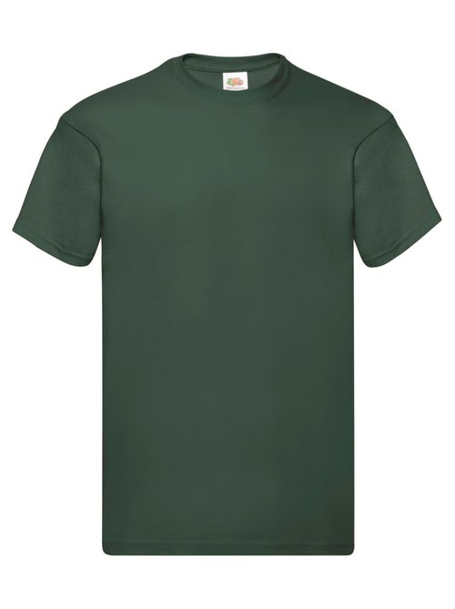 Fruit of the Loom - Camiseta Original de Algodón para Adultos Unisex - Kiabi Fruit of the Loom - Camiseta Original de Algodón para Adultos Unisex - Kiabi