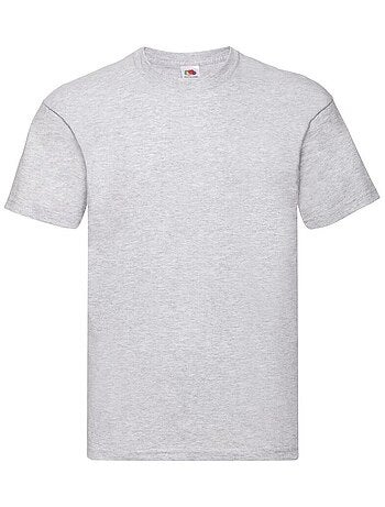 Fruit of the Loom - Camiseta Original de Jaspeado para Hombre