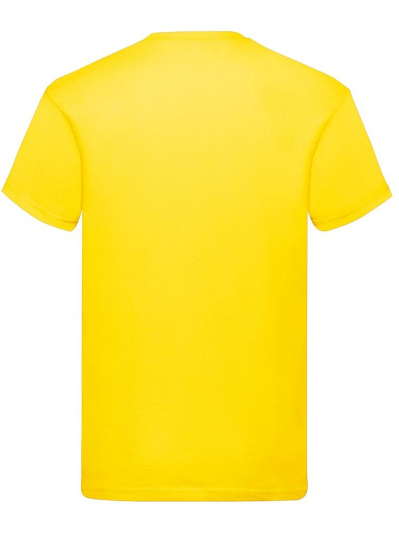 Fruit of the Loom - Camiseta Original para Hombre Amarillo - Kiabi