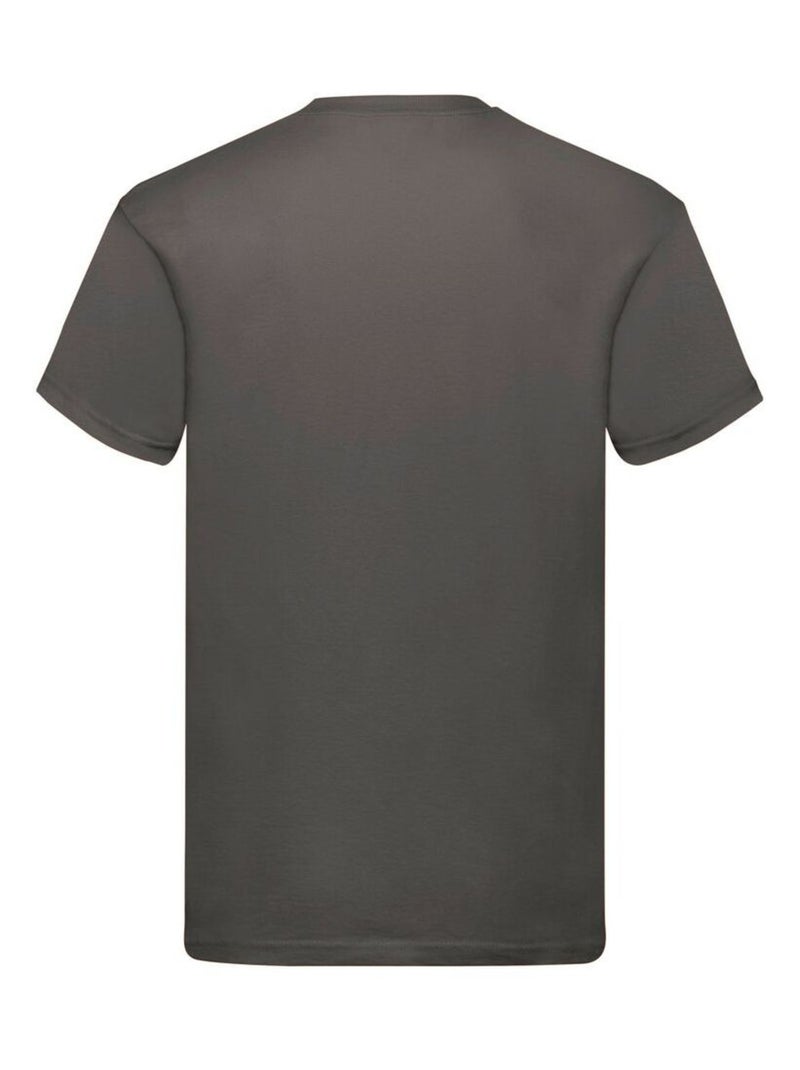 Fruit of the Loom - Camiseta Original para Hombre Gris oscuro - Kiabi