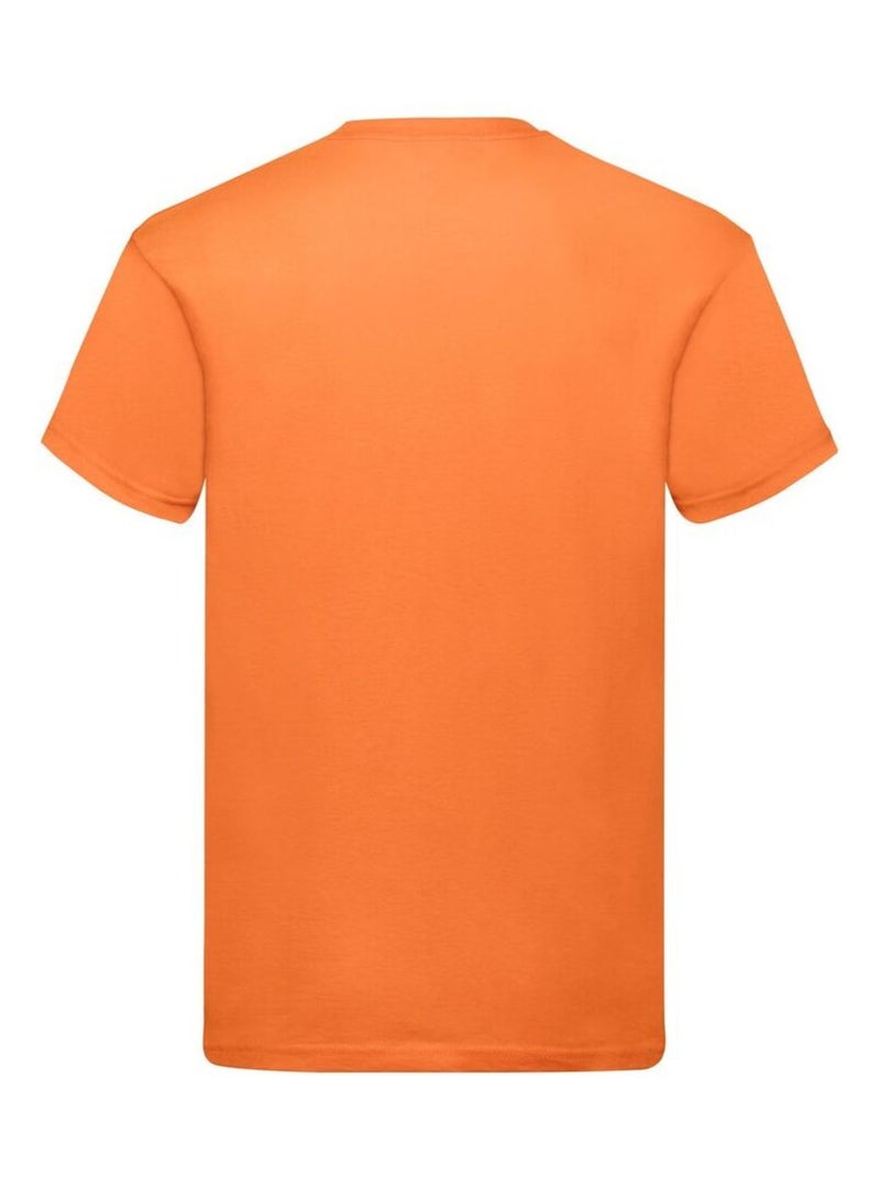 Fruit of the Loom - Camiseta Original para Hombre Naranja - Kiabi