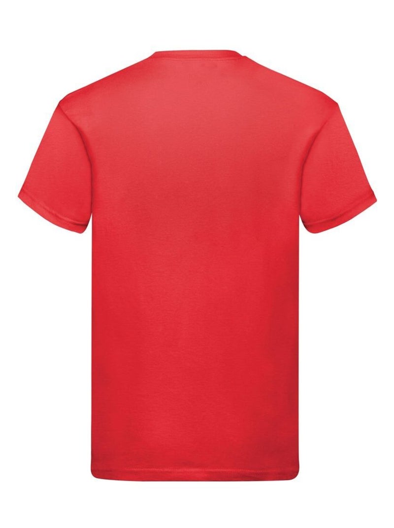 Fruit of the Loom - Camiseta Original para Hombre Rojo - Kiabi
