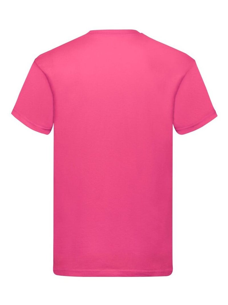 Fruit of the Loom - Camiseta Original para Hombre Rosa fucsia - Kiabi
