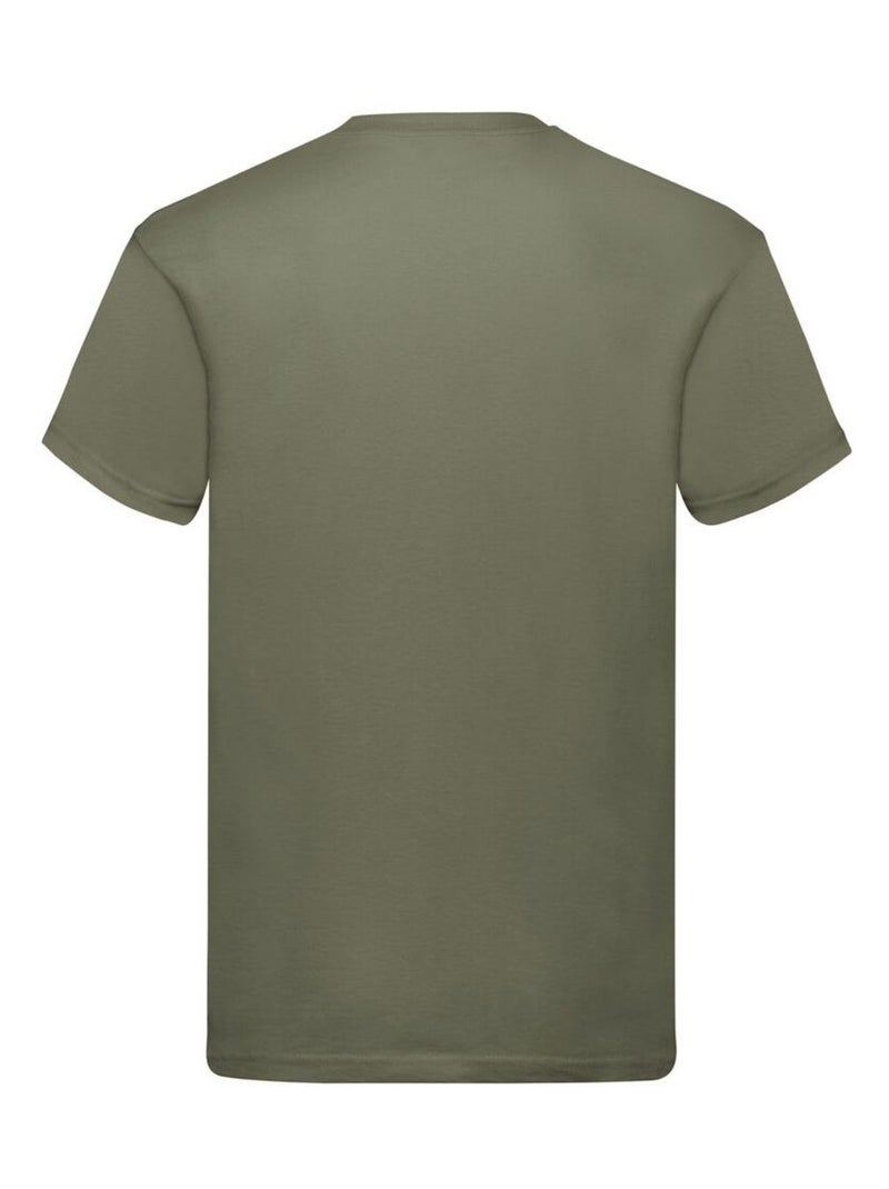 Fruit of the Loom - Camiseta Original para Hombre Verde oliva - Kiabi