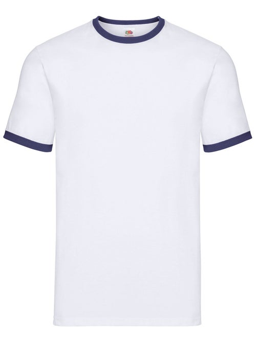Fruit of the Loom - Camiseta Ringer 160 para Hombre - Kiabi Fruit of the Loom - Camiseta Ringer 160 para Hombre - Kiabi