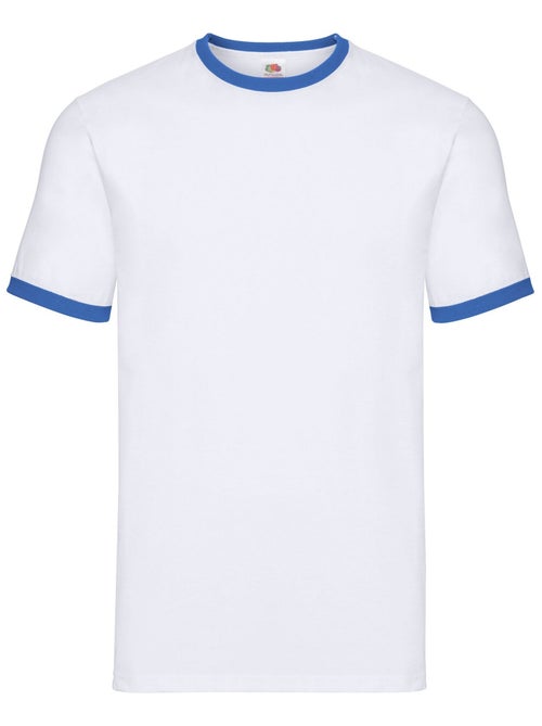 Fruit of the Loom - Camiseta Ringer 160 para Hombre - Kiabi