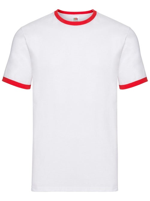 Fruit of the Loom - Camiseta Ringer 160 para Hombre - Kiabi