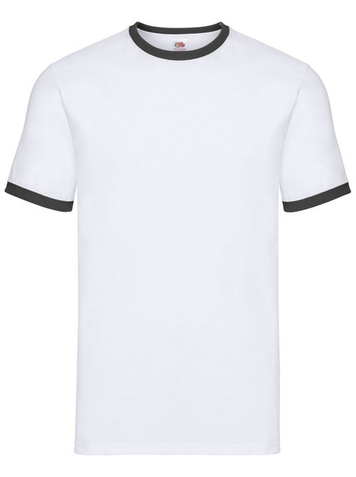 Fruit of the Loom - Camiseta Ringer 160 para Hombre - Kiabi