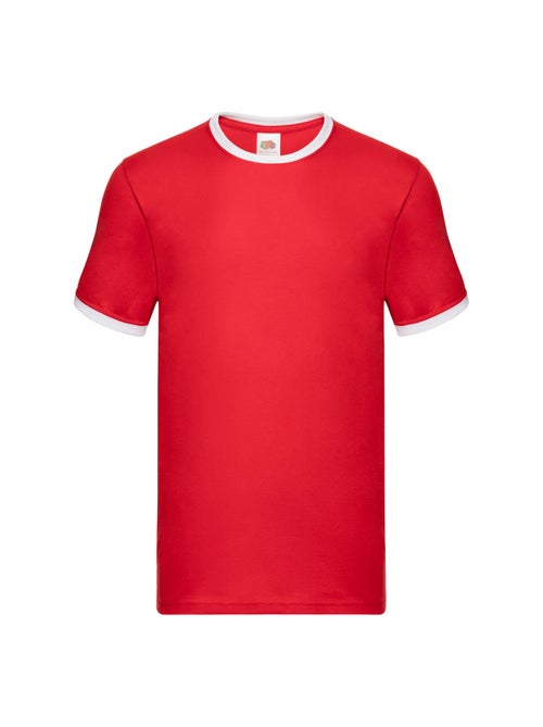 Fruit of the Loom - Camiseta Ringer 160 para Hombre - Kiabi