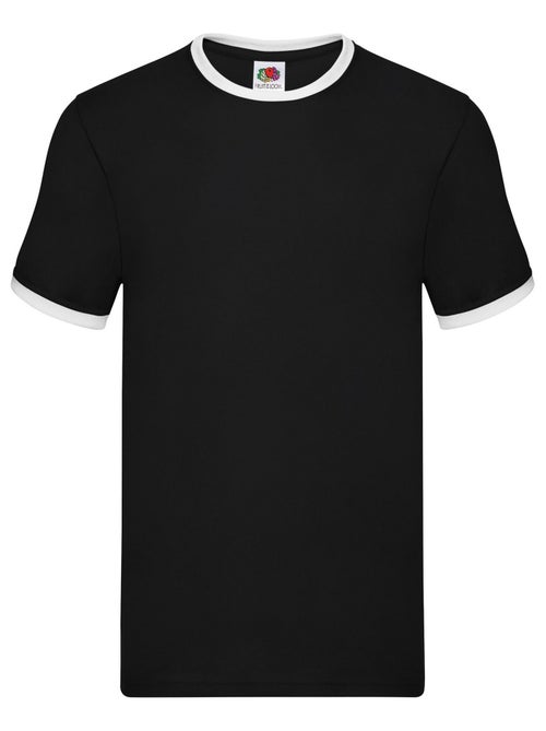 Fruit of the Loom - Camiseta Ringer 160 para Hombre - Kiabi