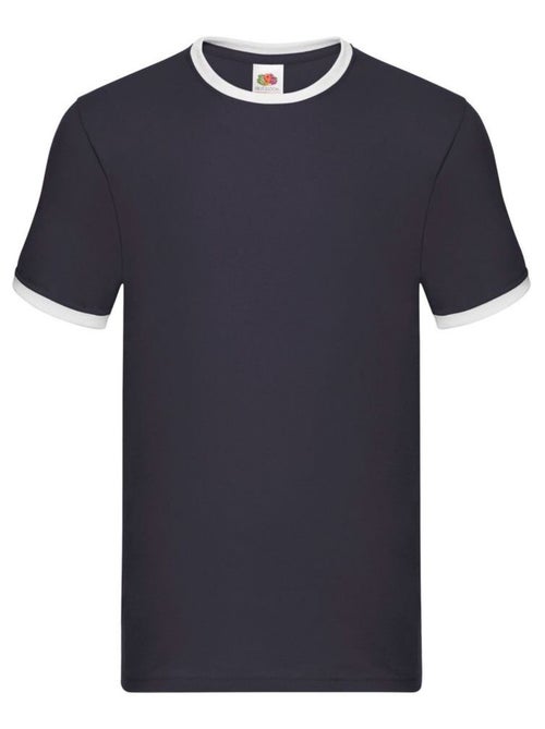 Fruit of the Loom - Camiseta Ringer para Hombre - Kiabi