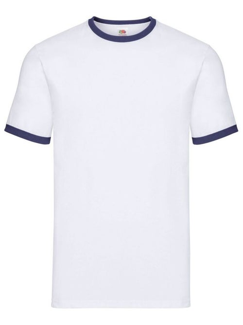 Fruit of the Loom - Camiseta Ringer para Hombre - Kiabi