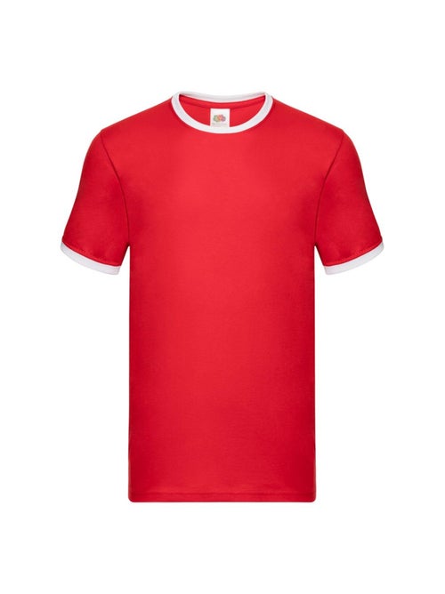 Fruit of the Loom - Camiseta Ringer para Hombre - Kiabi
