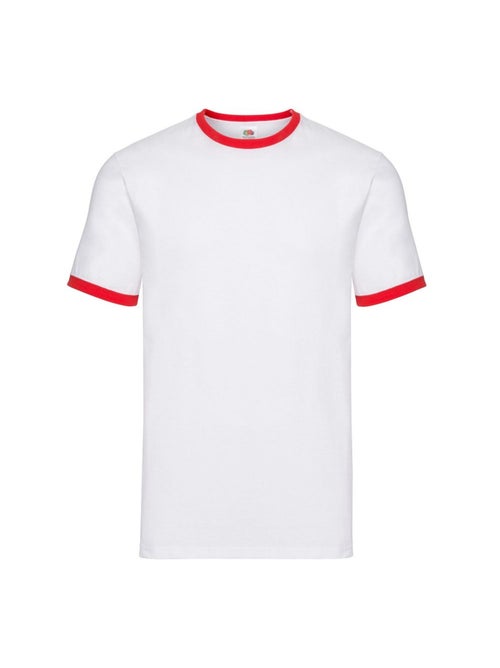 Fruit of the Loom - Camiseta Ringer para Hombre - Kiabi Fruit of the Loom - Camiseta Ringer para Hombre - Kiabi