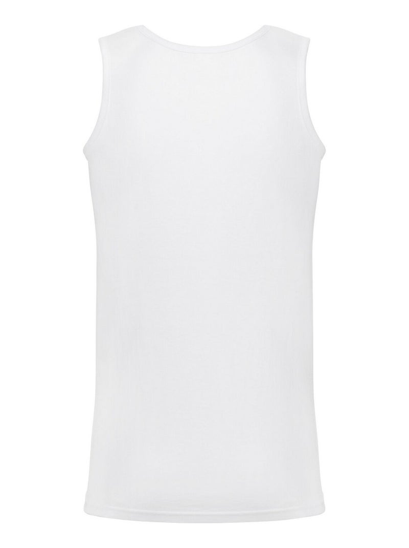 Fruit of the Loom - Camiseta Sin Mangas Valueweight Athletic para Adultos Unisex Blanco - Kiabi