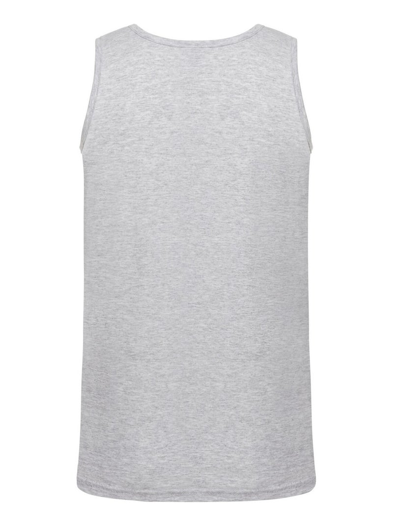 Fruit of the Loom - Camiseta Sin Mangas Valueweight Athletic para Adultos Unisex Gris jaspeado - Kiabi