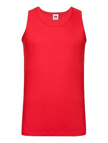 Fruit of the Loom - Camiseta Sin Mangas Valueweight Athletic para Adultos Unisex