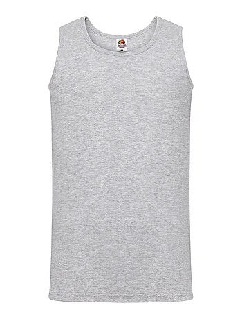 Fruit of the Loom - Camiseta Sin Mangas Valueweight Atlético para Adultos Unisex