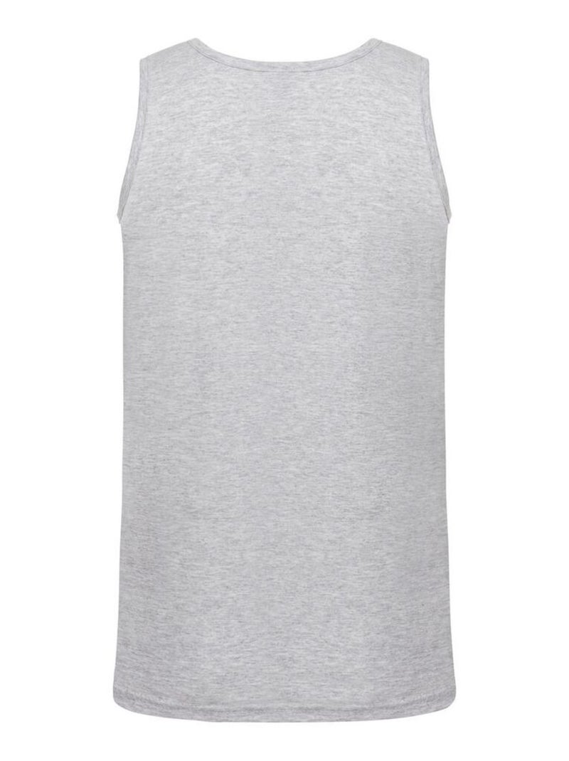 Fruit of the Loom - Camiseta Sin Mangas Valueweight Atlético para Adultos Unisex Gris jaspeado - Kiabi