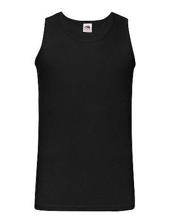 Fruit of the Loom - Camiseta Sin Mangas Valueweight de Algodón Atlético para Hombre
