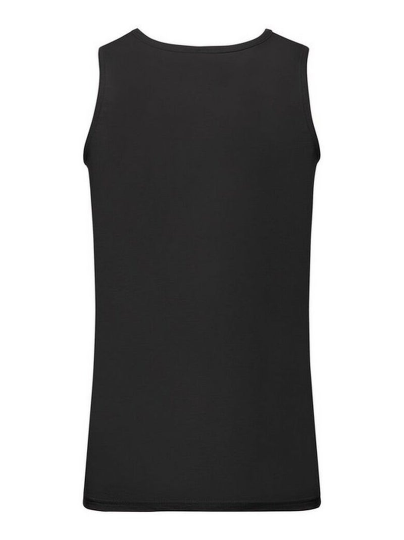 Fruit of the Loom - Camiseta Sin Mangas Valueweight de Algodón Atlético para Hombre Negro - Kiabi