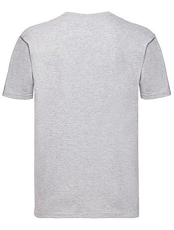 Fruit of the Loom - Camiseta Super Premium de Jaspeado para Hombre