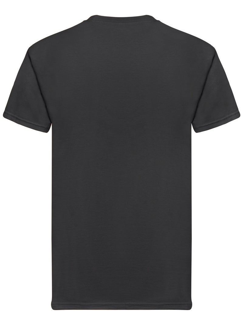 Fruit of the Loom - Camiseta Super Premium para Adultos Unisex Negro - Kiabi