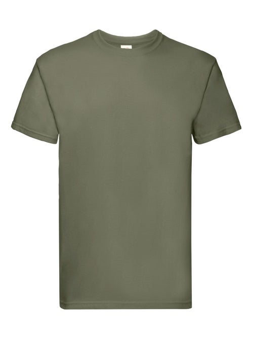Fruit of the Loom - Camiseta Super Premium para Adultos Unisex - Kiabi Fruit of the Loom - Camiseta Super Premium para Adultos Unisex - Kiabi